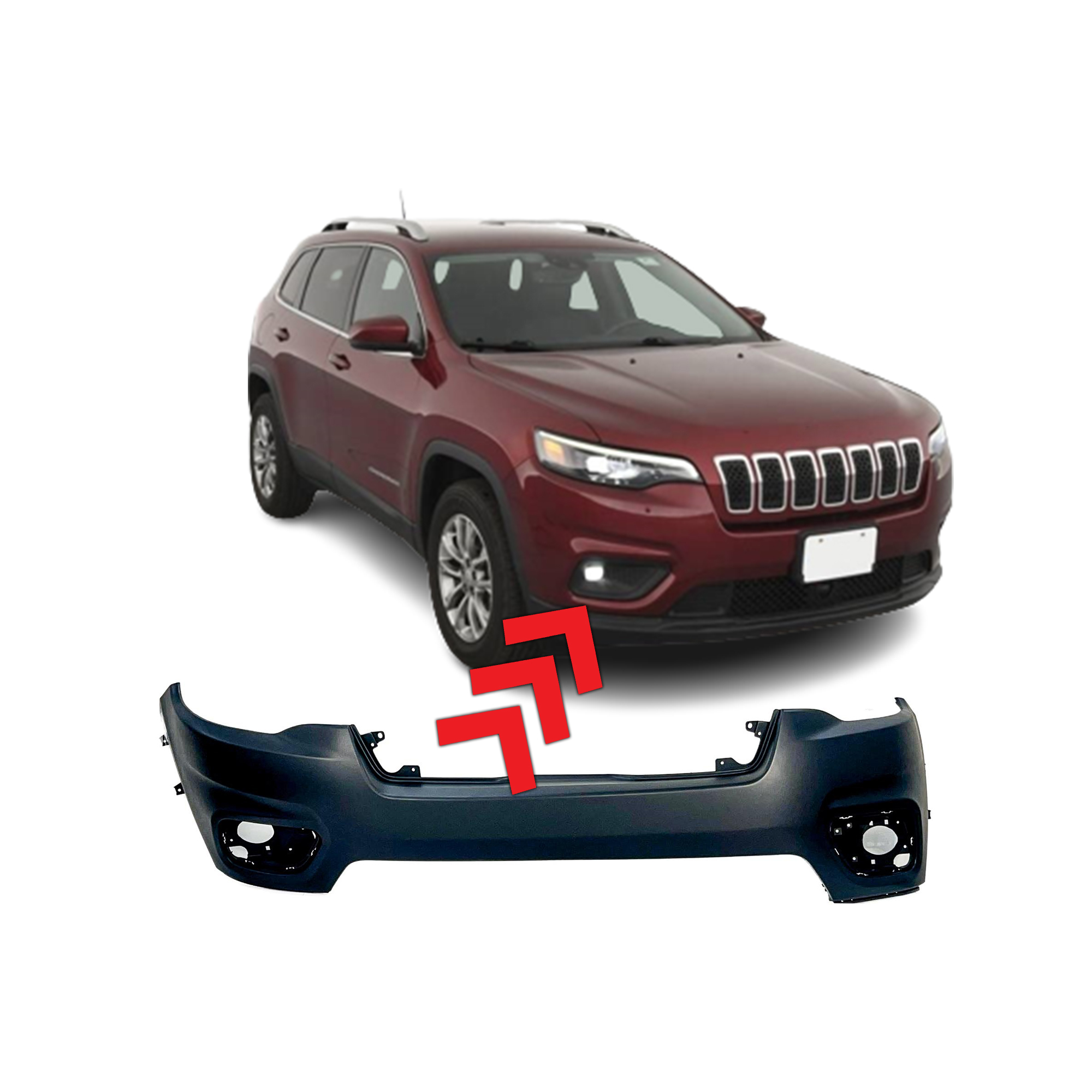 Dodge Ram Front Bumper Cover