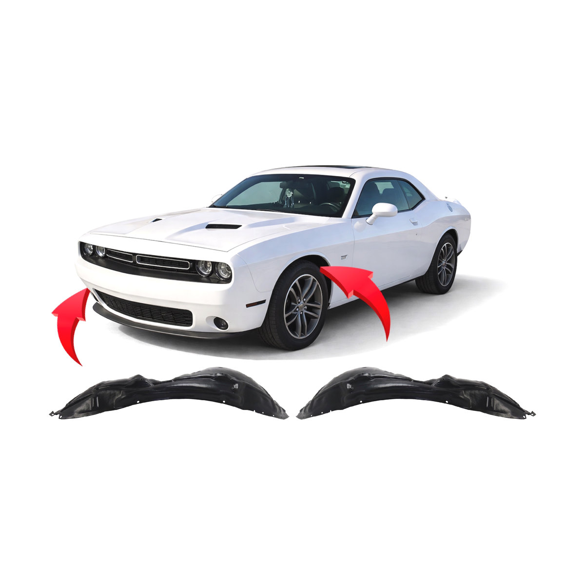 Dodge Ram Front Bumper Cover