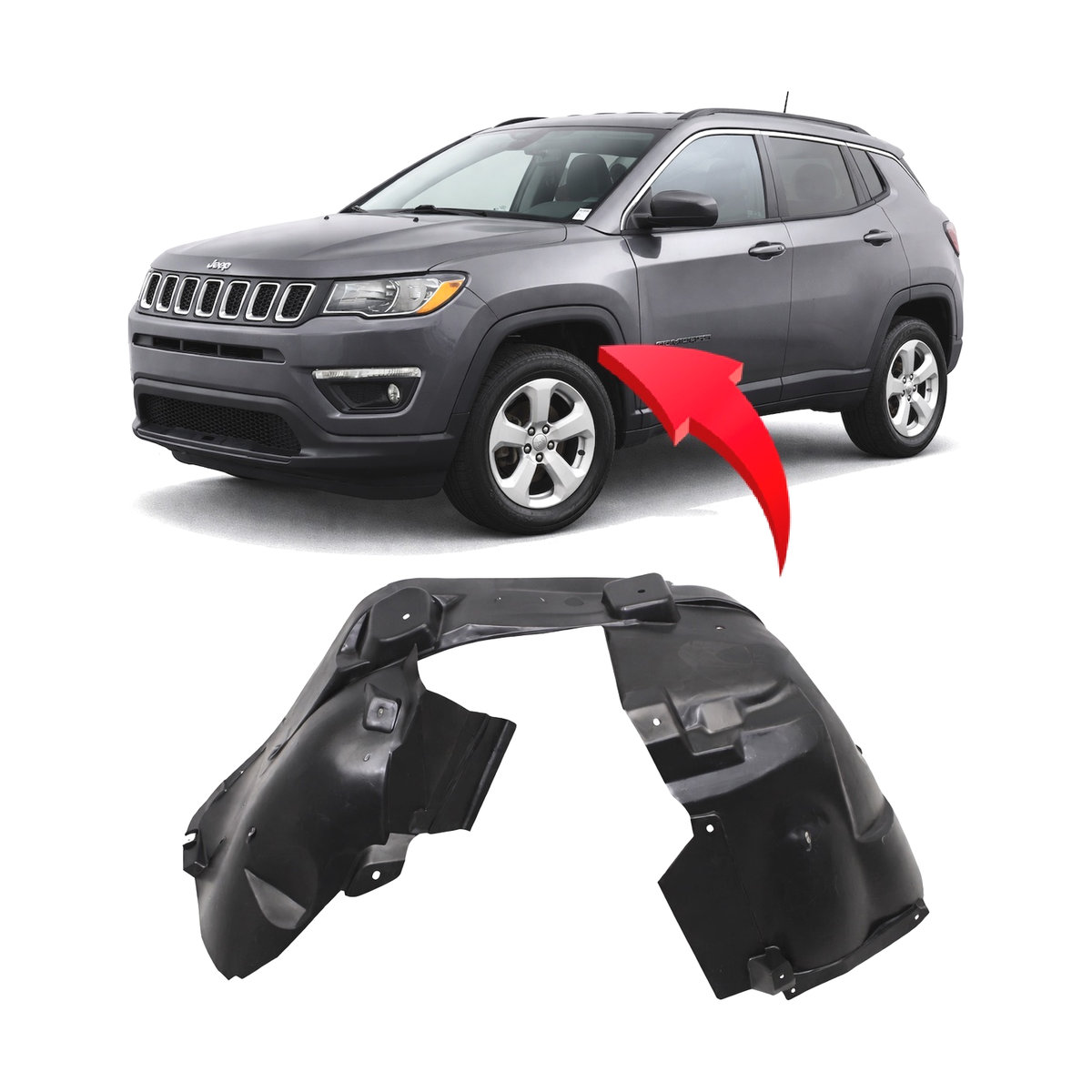 Dodge Ram Front Bumper Cover