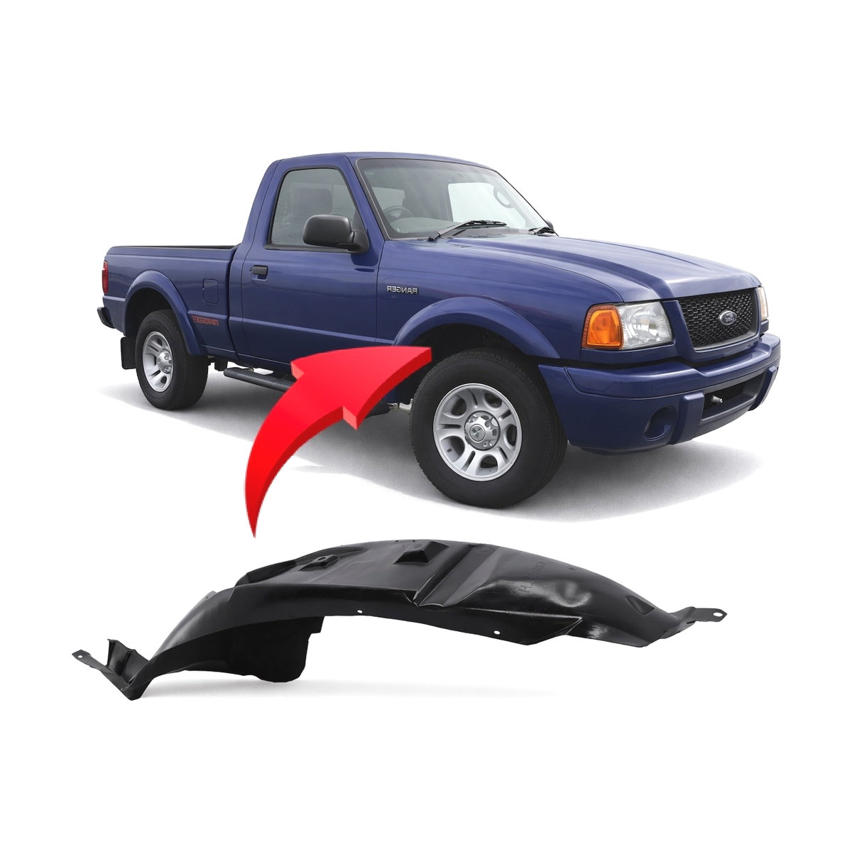 Dodge Ram Front Bumper Cover